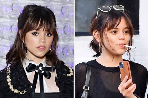 Jenna Ortega Haircut, Jenna Ortega Style, Dakota Johnson Aesthetic, Jenna Ortega Hair, Jenn Ortega, Jenna Ortega Aesthetic, Cool Mom Aesthetic, Shannyn Sossamon, Female Celebrity Crush