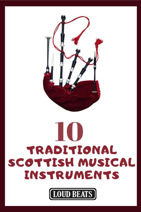 Each region in Scotland has its style of music. However traditional folk music never went out of style and is a common string that connects this entire nation. Their musical instruments evolved in certain aspects with time but their originality did not vanish completely. Here are ten traditional Celtic musical instruments used vividly in Scottish music. #music #musicalinstrument #scottishmusicalinstrument Celtic Harp, Scottish Music, Tin Whistle, Woodwind Instrument, Woodwind Instruments, Country Dance, Celtic Music, Bagpipes, Folk Instruments