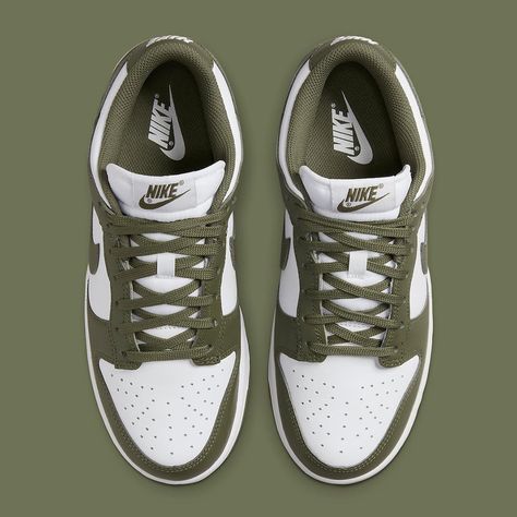 Nike Dunk Low Olive, Nike Dunk Low Medium Olive, Olive Green Nike, Nike Images, Shoes Wishlist, Air Jordan Low, Jordan Low, Shoe Wishlist, Popular Sneakers