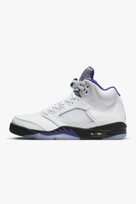 Air Jordan 5 Jordan 5 Concord, Nike Air Jordan 5, Air Jordan 5 Retro, Air Jordan 5, Jordan 5, Dream Shoes, Shoe Game, Brooks Sneaker, Saucony Sneaker