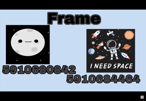 Bloxburg Space Decal Codes, Space Decals, Space Camp, I Need Space, Bloxburg Decals Codes, Decal Codes, Bloxburg Decals, Bloxburg Ideas, Coding Clothes