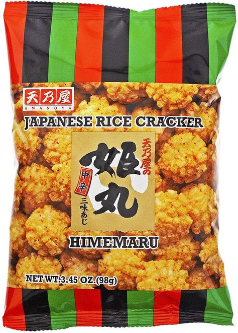 Amanoya Himemaru Japanese Rice Cracker Japanese Snacks Product of Japan Gourmet Food Candy chocolate Gummy okashi oyatsu Hawaiian Rice, Japanese Rice Crackers, Hawaiian Snacks, Japanese Food Packaging, Party Mix Snacks, Food Gift Basket, Rice Cracker, Savory Rice, Rice Crackers