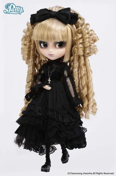 Pullip Dolls, Dolls, Hair, White, Black