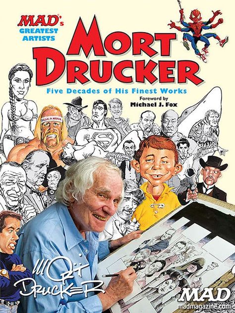 #MadMagazine #MortDrucker #caricatures Mort Drucker, Alfred E Neuman, Mad Magazine, American Graffiti, Caricature Artist, Frank Frazetta, Comic Manga, Comics Artist, West Side Story