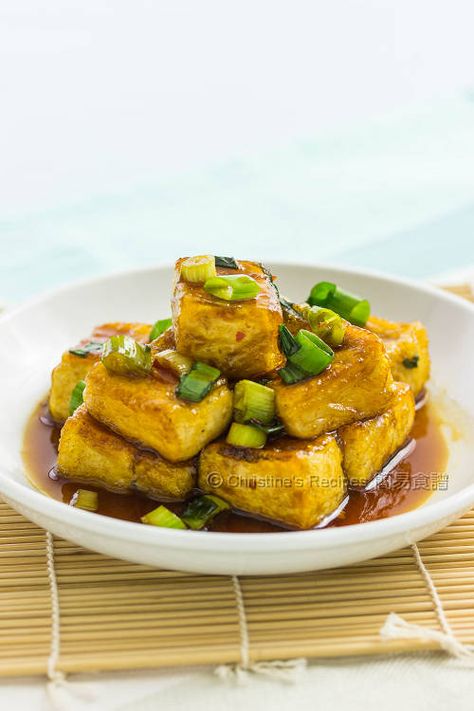 Chinese Easy Recipes, Simple Chinese Recipes, Chinese Recipes Easy, Cook Tofu, Egg Tofu, Cooking Tofu, Teriyaki Tofu, Chinese Recipe, Tofu Dishes