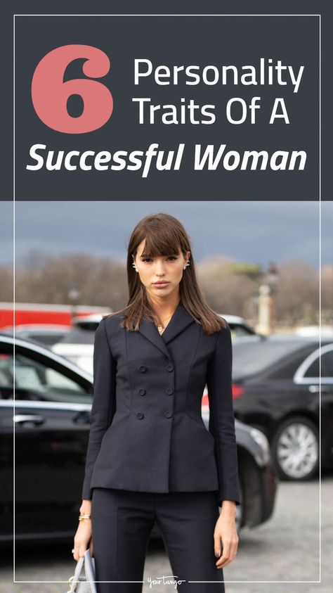 6 Personality Traits The Most Successful Women Have In Common - What makes someone successful? Hard work, of course — but these personality traits are proven to be helpful as well! Good Personality Traits, High Value Woman, Caring Too Much, Class Outfit, Communication Styles, Leadership Roles, Successful Women, Personality Traits, Successful People