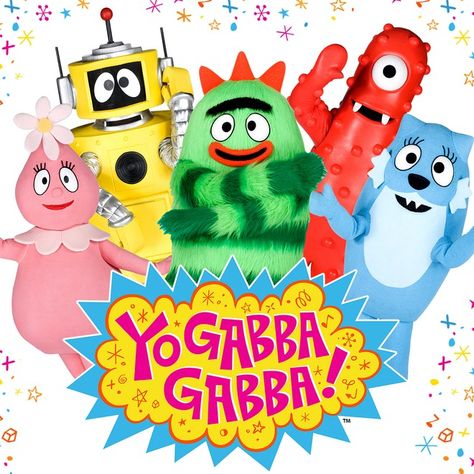 Watch Yo Gabba Gabba! on Pluto TV. #plutotv https://pluto.tv/on-demand/series/yo-gabba-gabba-us?utm_source=plutotv&utm_medium=share&utm_campaign=1000201&utm_content=1000735 Drop In. Watch Free via @plutotv Foofa Yo Gabba, Yo Gabba Gabba Fanart, Yt Banner, Old Kids Shows, Magazine Front Cover, Old Cartoon Shows, Hair Pattern, 2010s Nostalgia, Yowamushi Pedal