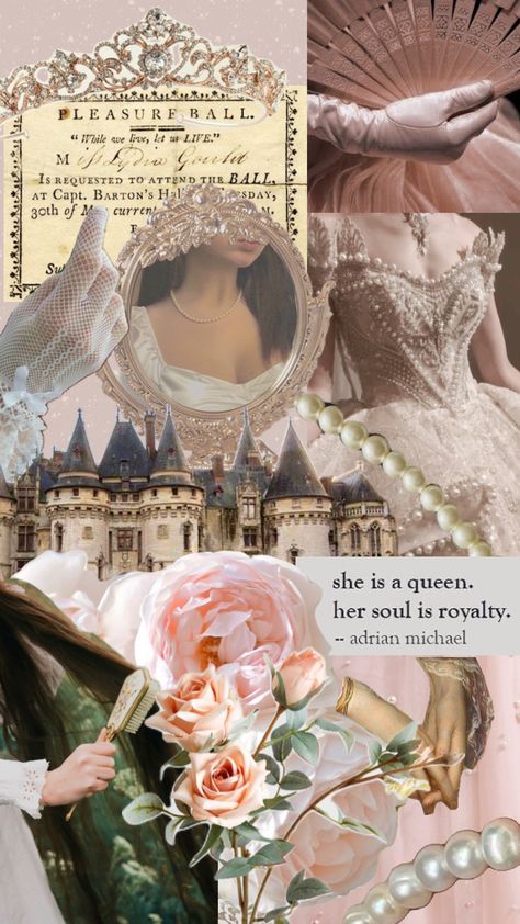 If I was a Princess Princess Core Aesthetic Wallpaper, Princess Core Wallpaper, Royalcore Wallpaper, Girly Princess Aesthetic, Princess Astethic, Princess Aesthetic Wallpaper, Stephanie Core, Princess Collage, Princess Core Aesthetic