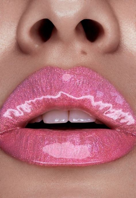 William Clark, Fashion Make Up, Beautiful Teeth, Celebrity Makeup Looks, Nice Lips, Glossier Pink, Kissable Lips, Lip Service, Lip Art