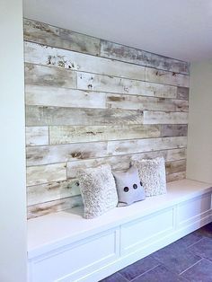 Pallet Accent Wall, Focal Wall, Wood Accent Wall, Plank Walls, Accent Walls In Living Room, Modern Masters, Pallet Ideas, Ship Lap Walls, Room Layout