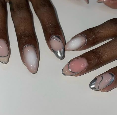 Oyster Nails, Euphoria Nails, Manicure Inspiration, Nails Aesthetic, Nail Design Inspiration, Daily Nail, Girly Design, Kawaii Nails, Nail Nail