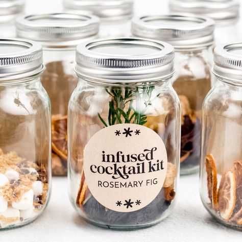 Drink Infusion Jars, Freeze Dried Cocktails, Infused Cocktail Kit, Cocktail Infusion Kit, Alcohol Infusion, Cocktail Kit, Diy Cocktails, Mulling Spices, Dried Peppers