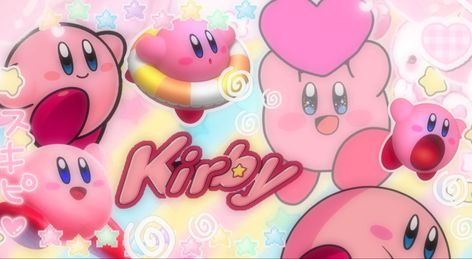 Kirby Chromebook Wallpaper, Pink Kirby Icon, Kirby Aesthetic Pfp, Kirby Ipad Wallpaper, Kirby Wallpaper Computer, Laptop Y2k Wallpaper, Kirby Laptop Wallpaper, Kirby Wallpaper Ipad, Y2k Banners For Discord