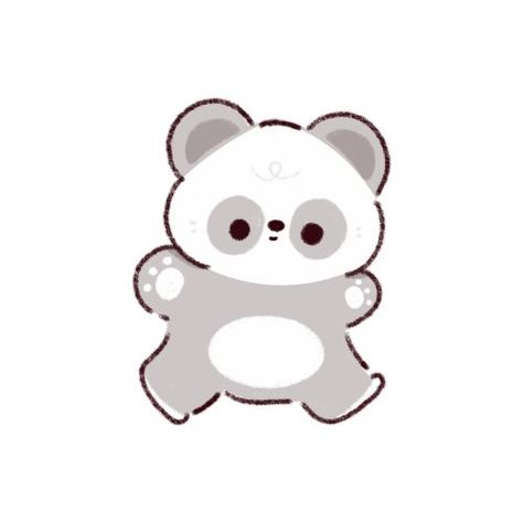 Panda Doodle #doodle doodles #doodles drawing ideas #drawingideas 2.515 Cute Kawaii Characters, Panda Cute Drawing, Panda Art Cute, Imagenes Cute, Panda Doodle, Panda Drawings, Panda Sketch, Chibi Panda, Kawaii Images