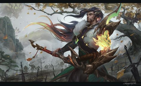 ArtStation - Dragonmancer Yasuo Splash art for League of Legends , Chengwei Pan Yasuo League, Splash Art, 8k Wallpaper, Riot Games, Lol League Of Legends, Wallpaper Pc, Live Wallpapers, League Of Legends, Hd Wallpaper