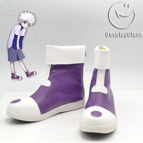 Hxh Outfits, A Costume Ideas, Casual Cosplay Anime, Killua Cosplay, Hunter X Hunter Killua, Hunterxhunter Hisoka, Japanese Animated Movies, Anime For Life, Cosplay Boots