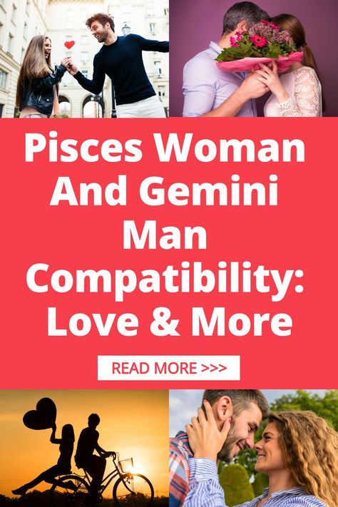 Explore the compatibility between a Pisces woman and Gemini man. Discover insights on love and more with this insightful guide. Learn about the strengths, challenges, and potential of this dynamic astrological match. Dive deep into the unique connection that can blossom between these two zodiac signs through understanding their traits and behaviors. Whether you're a Pisces woman or interested in a Gemini man, this guide offers valuable perspectives on navigating relationships with clarity and aw Libra And Scorpio Compatibility, Aries And Aquarius Compatibility, Aquarius Compatibility, Scorpio Compatibility, Sagittarius Compatibility, Aquarius Man, Gemini And Sagittarius, Aries And Aquarius, Relationship Compatibility