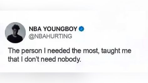 #nbayoungboy #quotes #youngboyneverbrokeagain Realest Quotes Nba Youngboy, Nba Yb Quotes, Quotes About Boys Being Players, Jaydayoungan Quotes, Nba Youngboy Quotes Twitter, Quotes Nba Youngboy, Youngboy Tweets, Nba Youngboy Tweets, Youngboy Lyrics