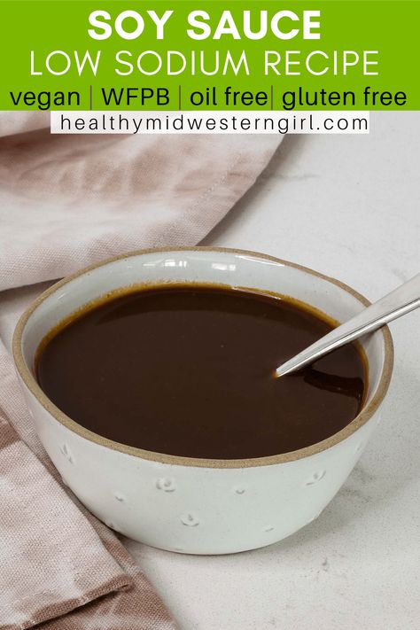 Low Sodium Soy Sauce Recipe, Oil Free Sauces, Healthy Stir Fry Sauce, Healthy Soy Sauce, Stir Fry Meals, Soy Sauce Substitute, Dinner For The Week, Pegan Diet, Soy Sauce Alternative