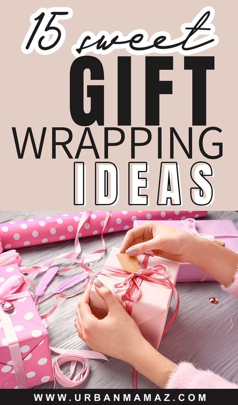 gift wrapping ideas diy Gift Wrap Ideas For Birthdays, Unique Birthday Wrapping Ideas, Cute Wrapping Ideas Birthday, Birthday Gift Wrapping Ideas For Women, Sweet 16 Gift Wrapping Ideas, Cute Ways To Wrap Gifts Birthdays, Pretty Gift Wrapping Ideas Birthday, Cute Gift Wrapping Ideas For Birthday, Birthday Present Wrapping Ideas