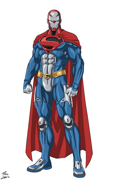 New Gods Dc, Cyberpunk Character Art Male, Superman Redesign, Superman New 52, Superman Design, Cyberpunk Character Art, Magic Steampunk, Superman Characters, Superhero Quotes