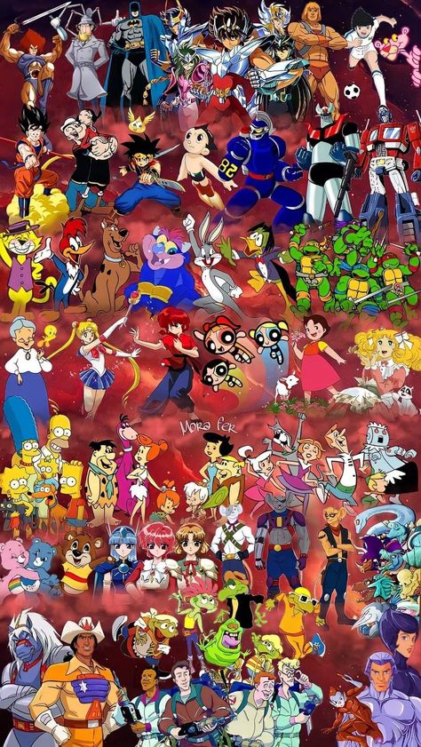 Cartoon List, 80s Cartoon Characters, 90s Cartoon Characters, Old Cartoon Shows, Cartoons 80s 90s, Dark Fantasy Artwork, 80s Cartoon, Dope Cartoon Art, Cartoon Tattoos