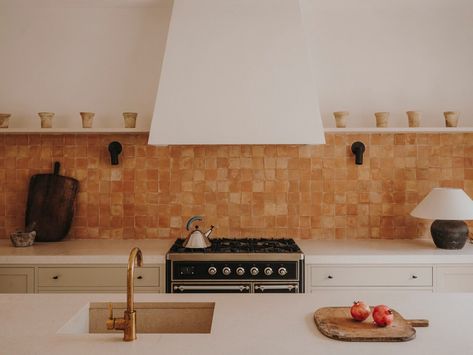 Casolare Scarani in Puglia by Studio Andrew Trotter - Remodelista Andrew Trotter, Italian Farmhouse, Small Villa, Est Living, House Studio, Ensuite Bathrooms, Zellige Tile, Built In Bench, Trotter