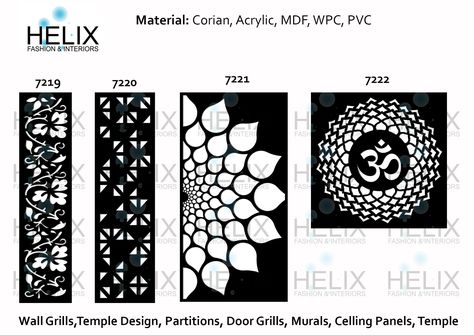 Acrylic Laser Cut Design, Jali Designs, Balcony Glass Design, Window Grill Design Modern, Door Grill, Coat Hooks Wall Mounted, Cool Tattoo Drawings, Acrylic Laser Cut, Mandir Design