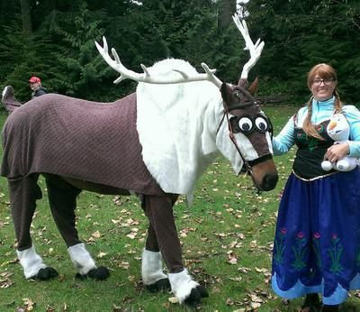 Horse Halloween Ideas, Horse Fancy Dress, Horse Halloween Costumes, Horse Halloween, Wanna Build A Snowman, Anna Und Elsa, Christmas Fancy Dress, Horse Costumes, Free Horses