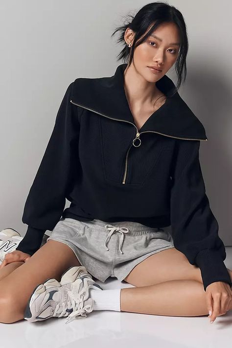 Sweatshirts & Hoodies for Women | Anthropologie UK Anthropologie Uk, Hoodies For Women, High Street Fashion, Jersey Sweatshirt, Half Zip Sweatshirt, Sweatshirts And Hoodies, Half Zip Sweaters, Oversized Hoodie, Half Zip Pullover