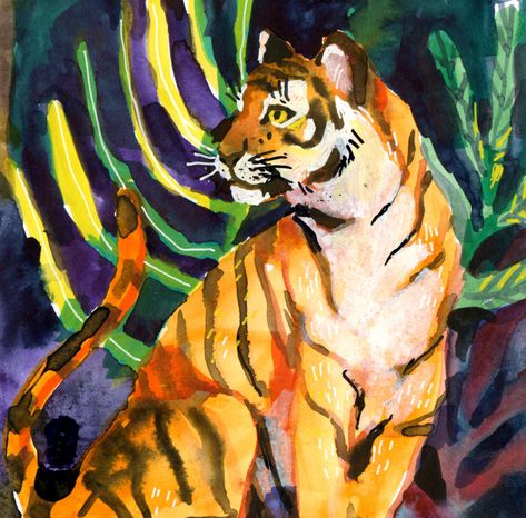 Owl Painting, Art Lessons Elementary, Human Art, Art Tips, Big Cats, Pretty Art, Drawing Inspiration, Art Lessons, Tigers