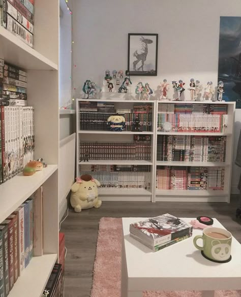 Otaku Room, Pinterest Room Decor, Study Room Decor, Cute Room Ideas, Gamer Room, Aesthetic Rooms, Pretty Room, Dream Room Inspiration, Room Makeover Bedroom