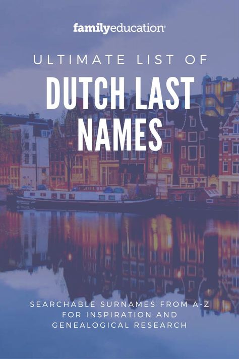 Dutch Last Names, Unique Last Names For Characters, Last Names For Characters List, American Last Names, Last Names And Meanings, Last Names Aesthetic, German Surnames, Last Name Ideas, German Last Names