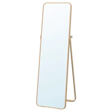 Lacquered Mirror, Ikea Inspiration, Wall Shelf Unit, Casa Clean, Ikea Mirror, Floor Standing Mirror, Open Wardrobe, Sliding Wardrobe Doors, Free Mirror