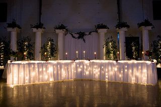 Best Wedding Reception Table Layout Ideas                                                                                                                                                                                 More Circle Arch Head Table, Reception Table Layout, Wedding Reception Tables Layout, Wedding Reception Head Table, Head Table Wedding Decorations, Wedding Food Table, Reception Head Table, Head Table Decor, White Christmas Lights