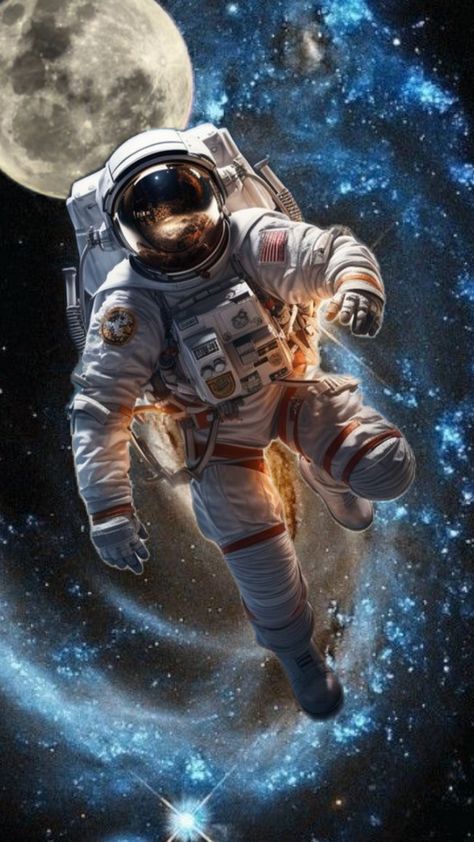 Slayyy Space Wallpaper Astronaut, Astronaut In Space Art, Space Images Galaxies, Asteroid Wallpaper, Galaxy Art Wallpaper, Cute Astronaut Wallpaper, Space Astronaut Wallpaper, Astronauts Wallpaper, Humans In Space