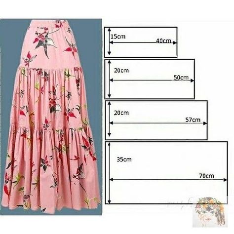 Dress Patterns Diy, Sewing Clothes Women, Fashion Design Patterns, Sewing Tutorials Clothes, Fashion Sewing Tutorials, Diy Sewing Pattern, Skirt Patterns Sewing, Sewing Design, Sewing Skirts