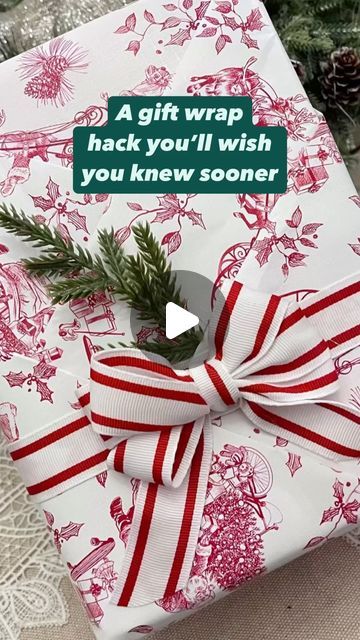 Stacy Brewer • The Holly and Ivy Home on Instagram: "Save this one for later!  This is such a cool gift wrap hack! It came in really handy for me last year! All you need is one half of a shirt box and scissors!! Let me know if you give this a try!!  Be sure to share this with a bff who loves Christmas as much as you do!! And follow along for all the holiday decor ideas, DIYs and tips for entertaining at home!  #giftwrap #giftwrapping #giftwrappingideas #giftwraphacks #christmasgiftwrappingideas #christmasdiy #christmasdiydecor #christmaswrappingpaper #toilewrappingpaper #toile #christmastoile #traditionalchristmas #howtogiftwrap #christmas #christmasdecor" Wrap A Blanket, Holly And Ivy, Shirt Box, Entertaining At Home, Gift Wrapping Techniques, Wrapping Techniques, How To Wrap, Holiday Decor Ideas, Christmas Wrapping Paper