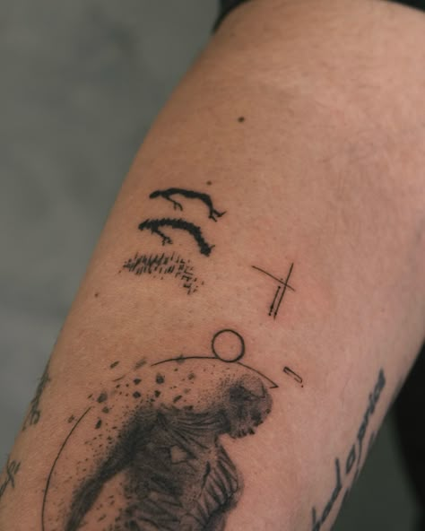 What is REAL? #tattoo #tattoodesign Altruism Tattoo, Life Imitates Art Tattoo, Existentialism Tattoo, Existential Tattoo, Absurdism Tattoo, Stoicism Tattoo Ideas, Self Control Tattoo, Philosophical Tattoos, Inverted Tattoo