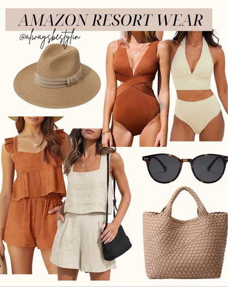 Summer Dresses For Vacation Resorts, Desert Resort Outfits, Classic Resort Wear, Edgy Resort Wear, Classy Resort Wear, Neutral Bathing Suits, Tropical Vacation Outfits Amazon, Resort Wear For Women Classy Vacation, Caribbean Resort Outfits