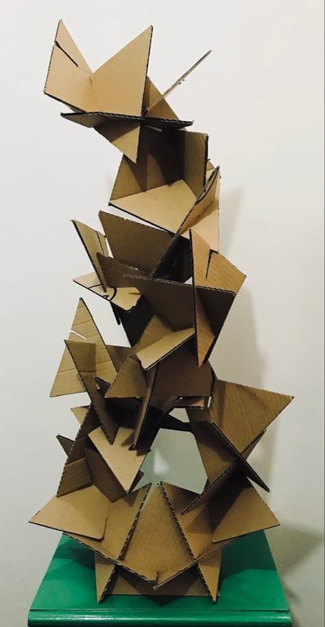 Abstract Cardboard Sculpture, Interlocking Cardboard, Cardboard Hand, Moving Sculpture, Cardboard Art Sculpture, Metal Sheet Design, Conceptual Model Architecture, Origami Architecture, Hand Quilting Patterns