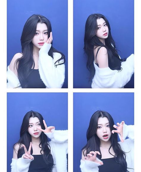 Korean Photobooth, Photobox Pose, Photobooth Poses, Photobooth Pictures, 사진 촬영 포즈, Photo Outfit, Cute Poses For Pictures, Cute Poses, Selfie Poses