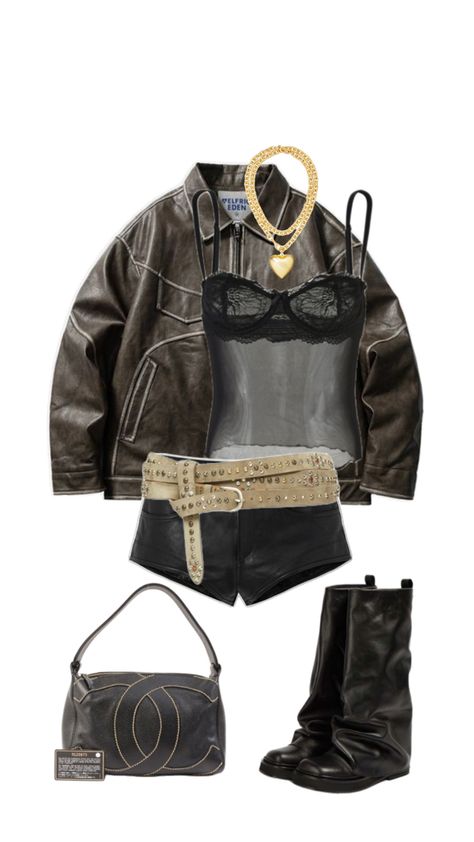 Concert Outfit Partynextdoor, Rolling Loud Outfits Los Angeles, Concert Outfit Ideas With Boots, Concert Outfit Nessa Barrett, Rema Concert Outfit, Nessa Concert Outfit Ideas, Aftercare Tour Outfits, Underground Rave Aesthetic Outfit, Club Clothes Night