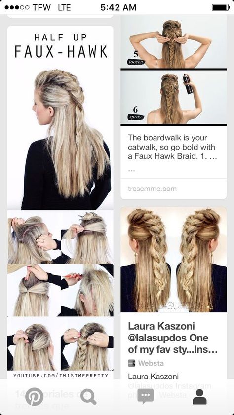 Hair Jewelry For Braids, Viking Hair, Bun Hairstyles For Long Hair, Penteado Cabelo Curto, Braided Hairstyles Tutorials, Braided Hairstyles Easy, Hair Bun, Hair Dos, Diy Hairstyles