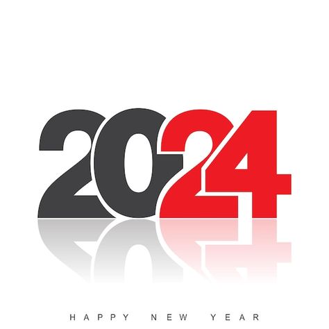 Vector 2024 happy new year logo text des... | Premium Vector #Freepik #vector #sign #background #new #holiday 2024 Text Design, Logo Text Design, Happy New Year Logo, New Year Logo, 2024 Logo, Certificate Background, Phone Wallpaper For Men, Logo Text, Christmas Images