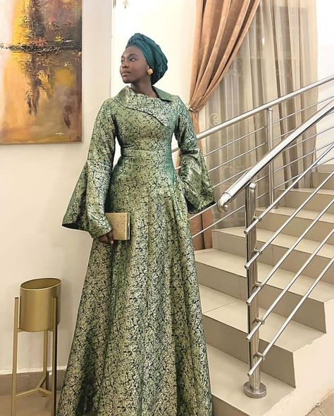 Modest Ankara Dress Styles, Arewa Ankara Gown Styles, Fancy Maxi Dresses, Styles For Ankara, Fancy Maxi, Ankara Long Gown, Ankara Long Gown Styles, Modest Dresses Fashion, Long African Dresses