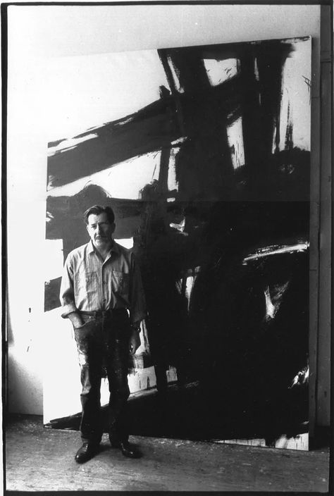 Franz Kline Painting, Black Paintings, Lyrical Abstraction, Pablo Picasso Paintings, Franz Kline, Picasso Paintings, Willem De Kooning, Action Painting, Black And White Painting