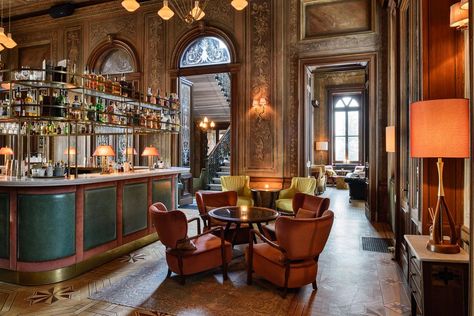 Soho House Istanbul: eclectic design gems add warmth to this renovated palazzo as members' club and hotel turns five | Homes and Property | Evening Standard Soho House Istanbul, Rooftop Dining, Hotels In Turkey, Cheap Rooms, Istanbul Hotels, Glass Extension, House Bedrooms, Italian Kitchen, Soho House