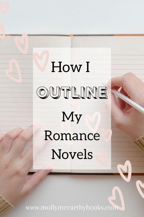 There are three types of outliners, and I have experience being all three! I've now honed the outlining process for my romance novels in order to write faster and with more purpose. I share some of my favorite books for helping me outline as well! Outline Romance Novel, Outlining A Romance Novel, Plotting Romance Novel, How To Outline A Romance Novel, Write Romance Novel, Romance Story Structure, Romance Novel Template, Writing Contemporary Romance, Romance Novel Outline Story Structure