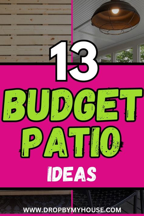 Here are the best budget patio ideas for you to set up. We have gone through and put together the best budget patio makeover ideas to keep things elegant, simple, and affordable for you. Easy Patio Covers On A Budget, Quick Patio Ideas Easy Diy, Budget Friendly Patio Ideas, Build A Patio On A Budget, Diy Small Patio Ideas On A Budget, Diy Patio Cover On A Budget, Affordable Patio Ideas, Easy Patio Ideas On A Budget, Patio Enclosure Ideas On A Budget